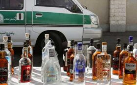 انهدام شبکه تولید و توزیع مشروبات الکلی در شرق گیلان همراه با کشف ۱۴ هزار لیتر